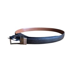 Walter Hagen Saffiano Leather Golf Belt Brown Black Large (38-40) Small (30-32)